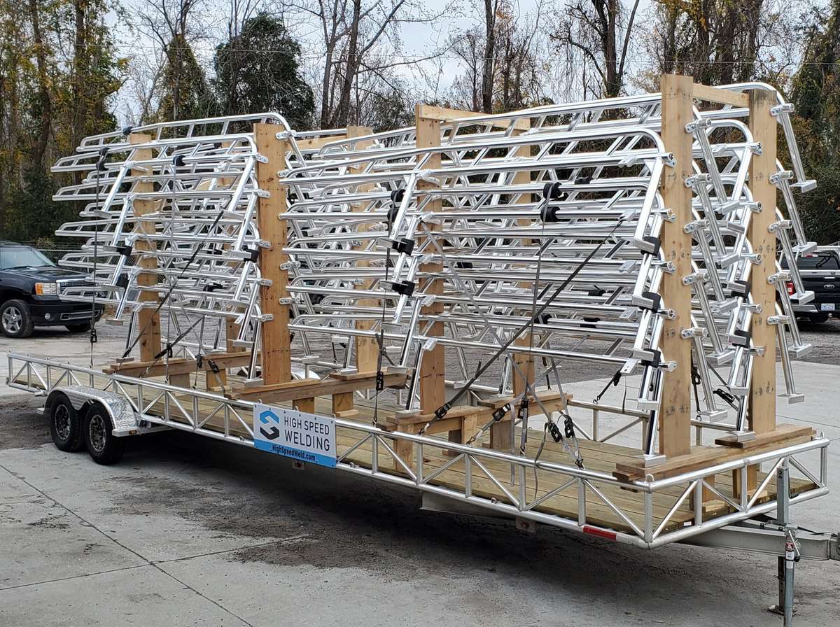 Custom Aluminum Truck Ladder Racks - Ryder Racks