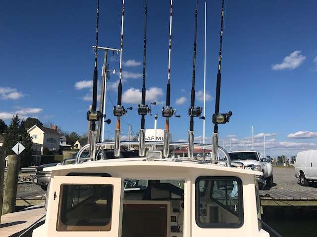 Boat Rod Rack