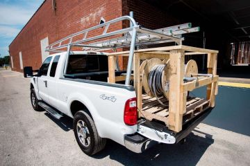 Bumper to Bumper Ryder Rack - Custom Fleet Ladder Racks