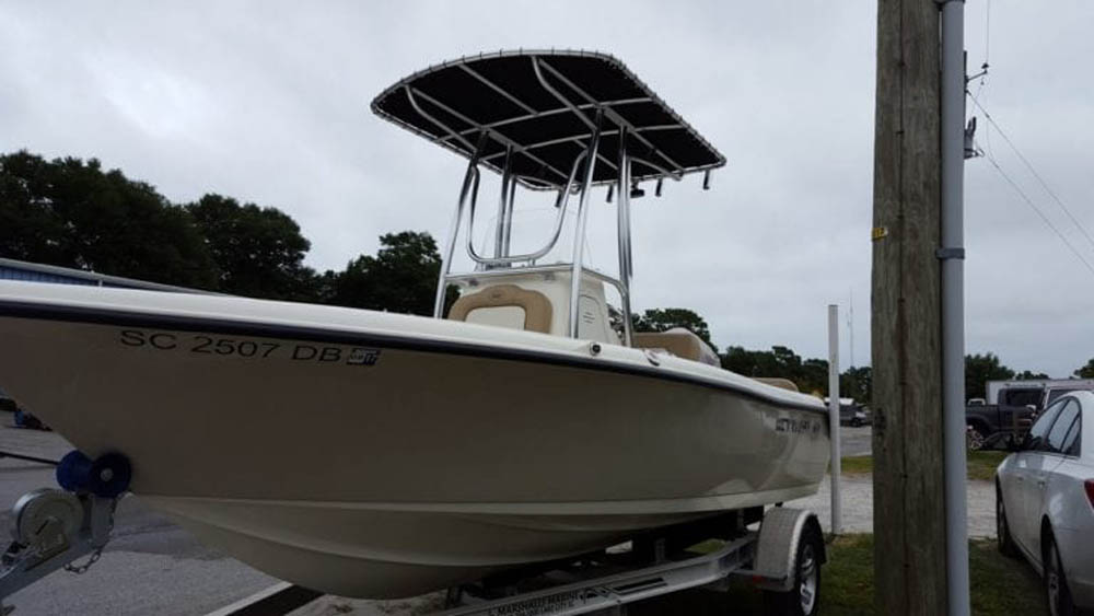 T Top for Key West Center Console Boats Custom Built