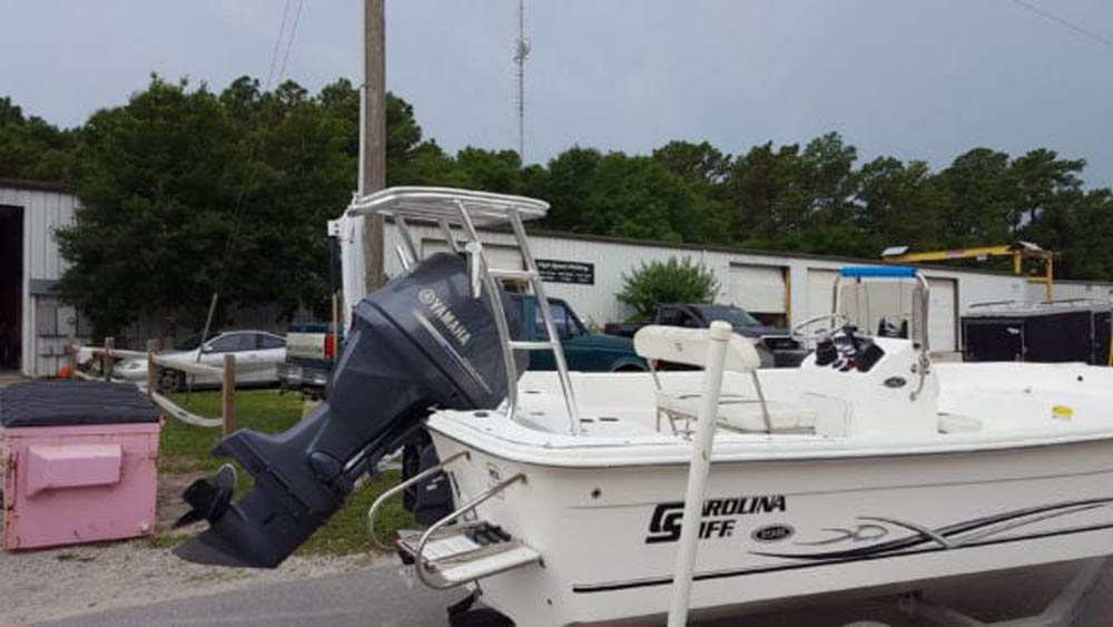 Custom Poling Platform for Carolina Skiff