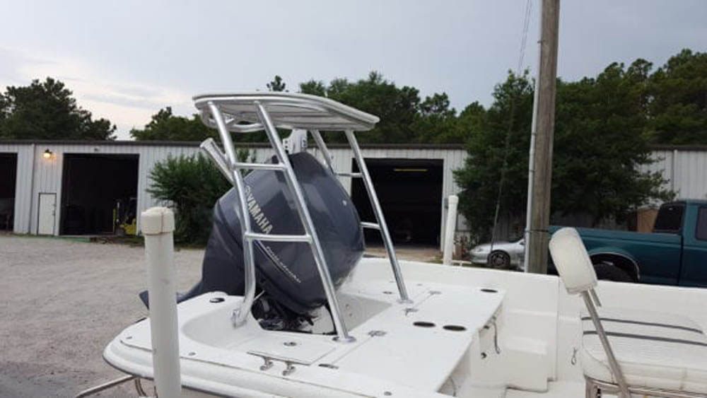 Poling Platform For A Carolina Skiff Boat - Custom Built