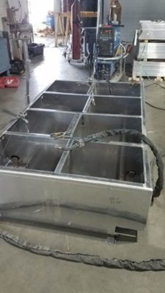 Aluminum Fuel Tank with Baffles