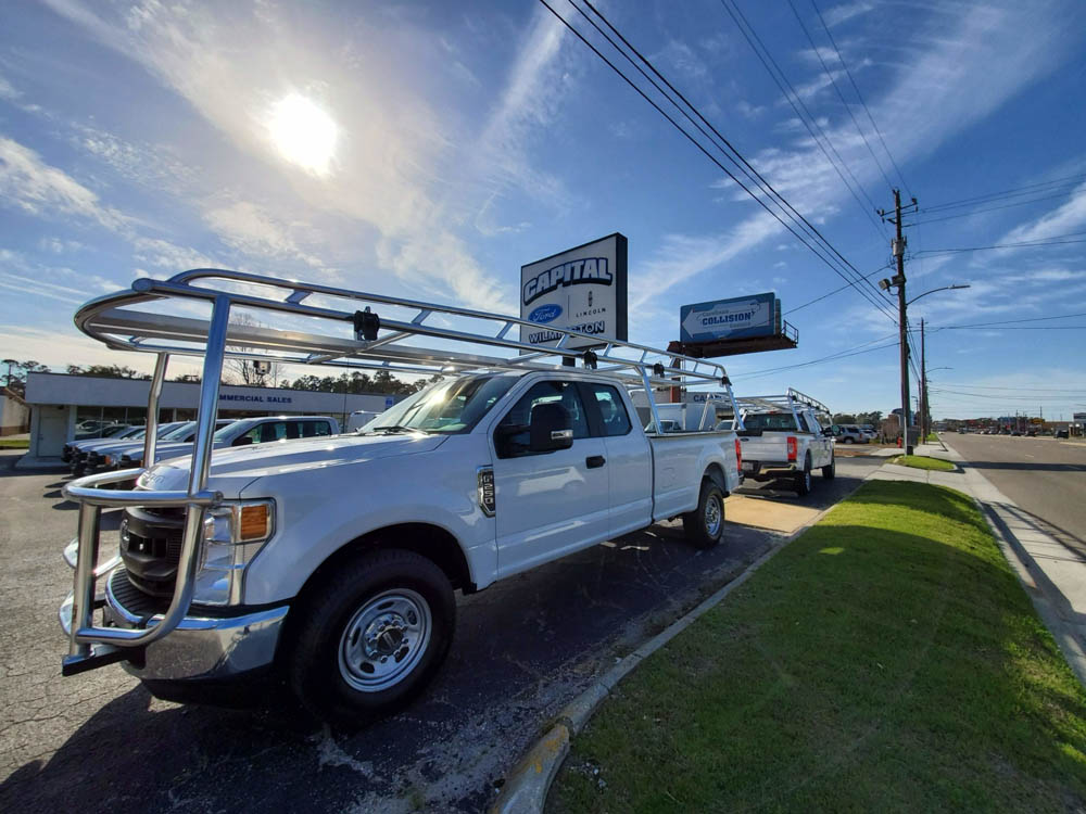 Full-Length Aluminum Ladder Rack