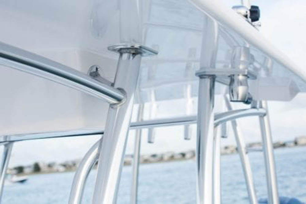 Custom Cobia Tower For A Center Console Boat Aluminum Boat Towers