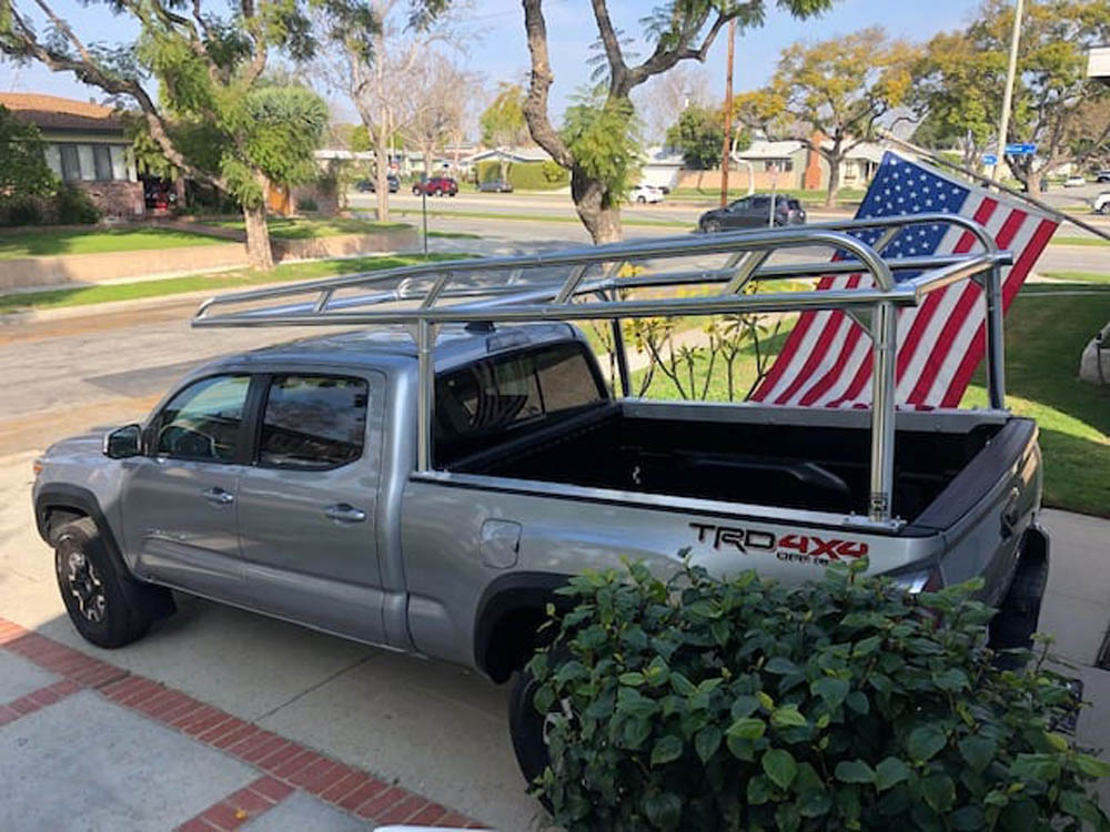 Aluminum Ladder Rack for Pickup Truck Ryder Racks
