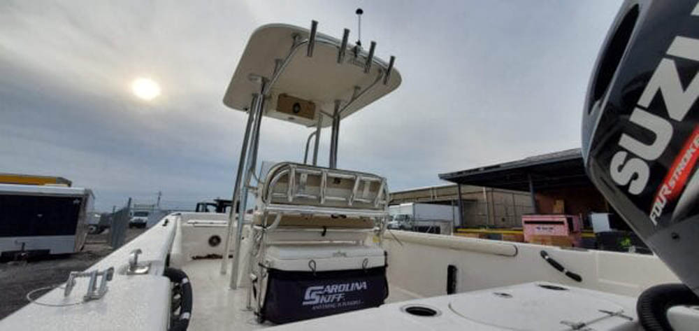 Rod Holders on Fiberglass Hard top