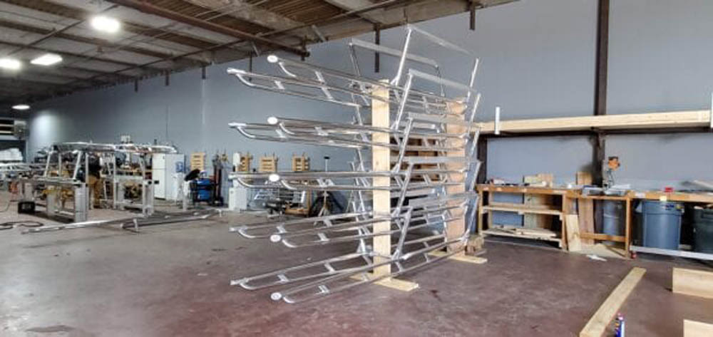 Custom Aluminum Ladder Rack