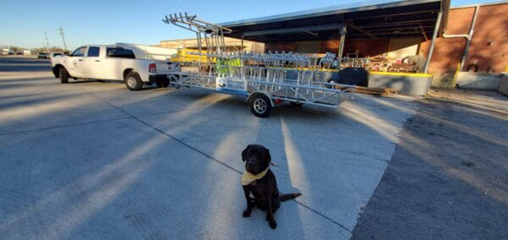 Leaning Post Delivery