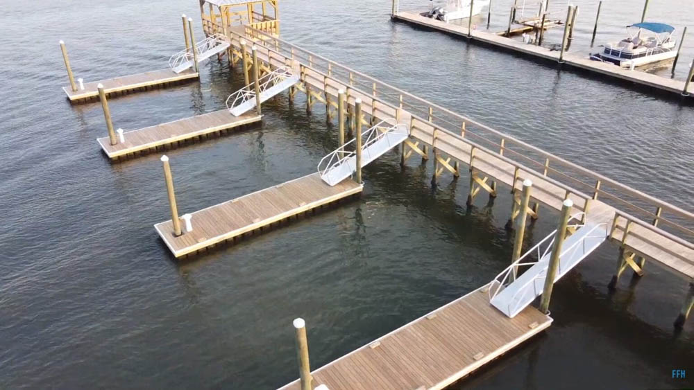 Aluminum Dock Gangways Provided For Wilmington, NC