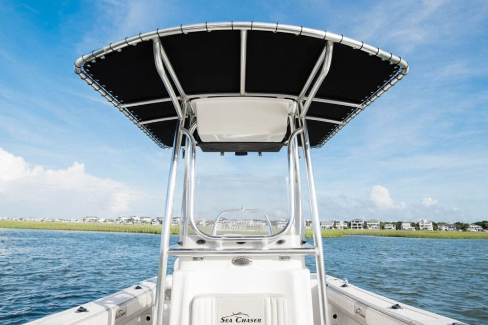 Custom Marine T Top For Center Console Boat Highspeed Welding