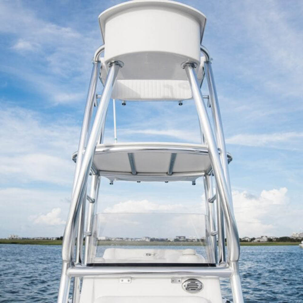 StepUp Cobia Tower Custom Aluminum Boat Tower Highspeed Welding