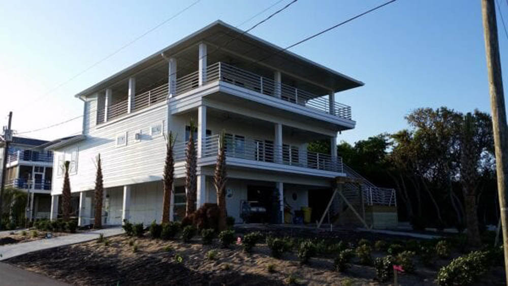 anodized aluminum rails