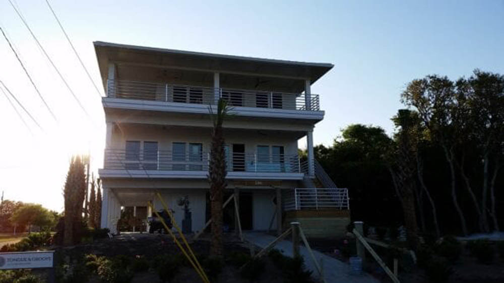 Custom House with Handrails