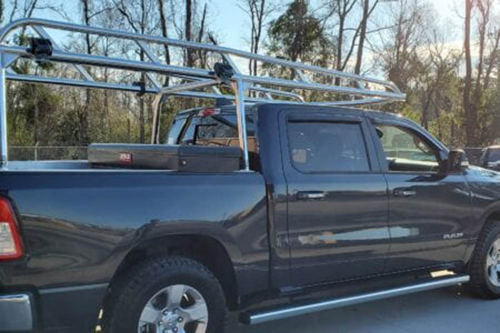 Custom Aluminum Ladder Rack