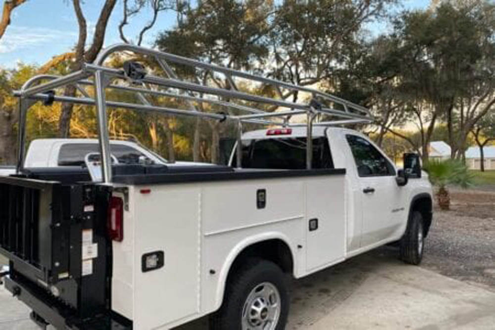 Aluminum Knapheide Ladder Rack