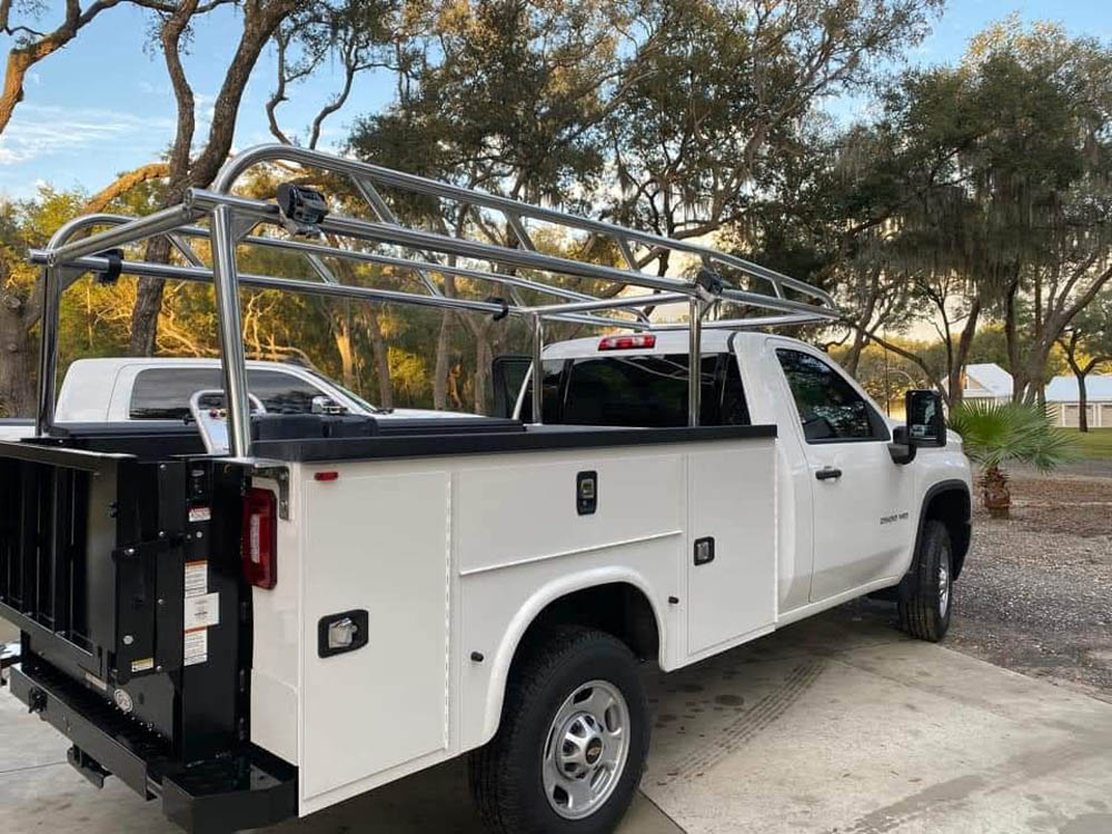 Aluminum Knapheide Ladder Rack