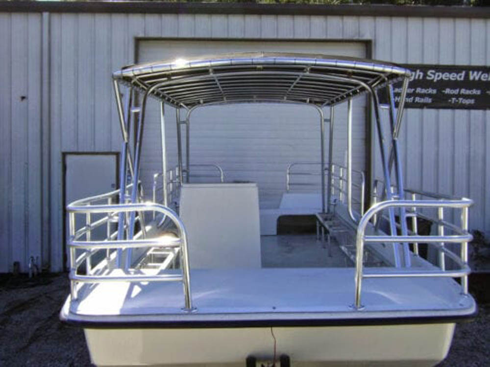 Carolina Skiff Handrails