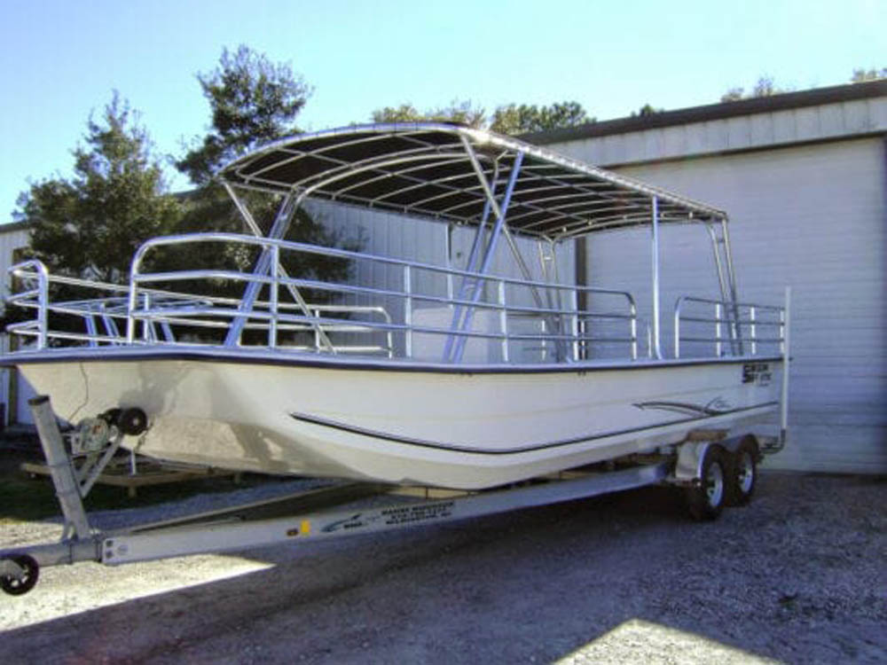 carolina skiff with full tower
