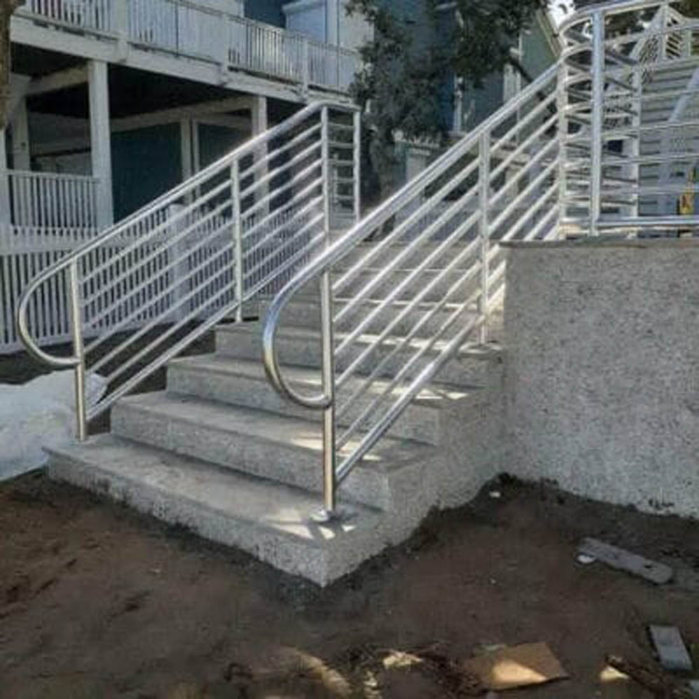 anodized rails for stairs