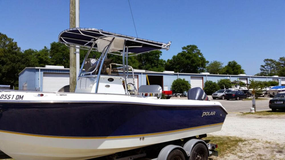 T Top For Polar Boat Polar Center Console T Top
