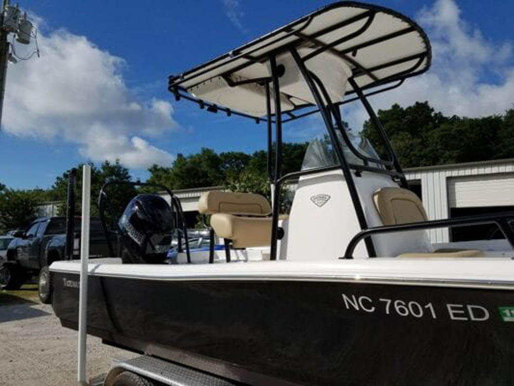 powder coated t top on tidewater 210