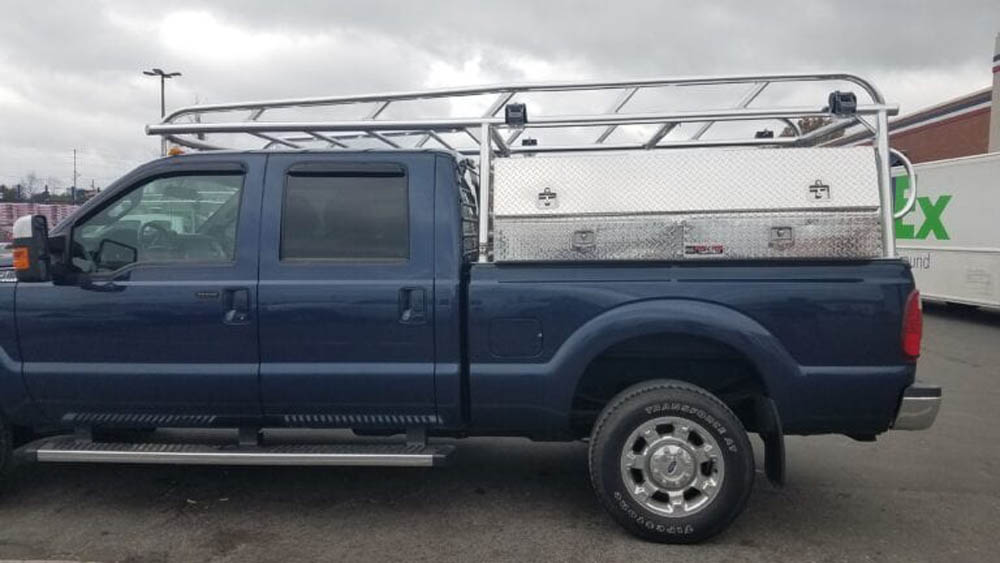 Ford Super Duty Ladder Rack Truck Rack And Toolboxes For A F350