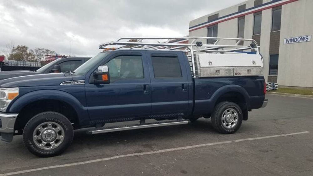 Ford Super Duty Ladder Rack Truck Rack And Toolboxes For A F350