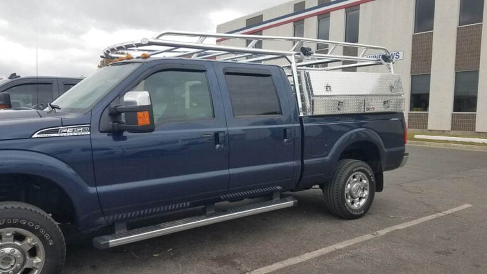 Ford Super Duty Ladder Rack Truck Rack And Toolboxes For A F350