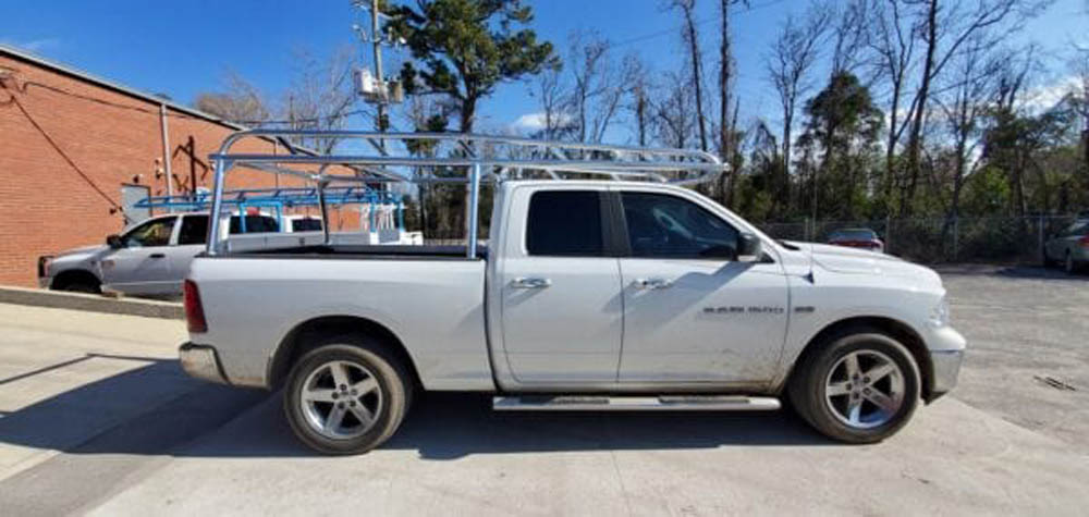 Aluminum ladder rack