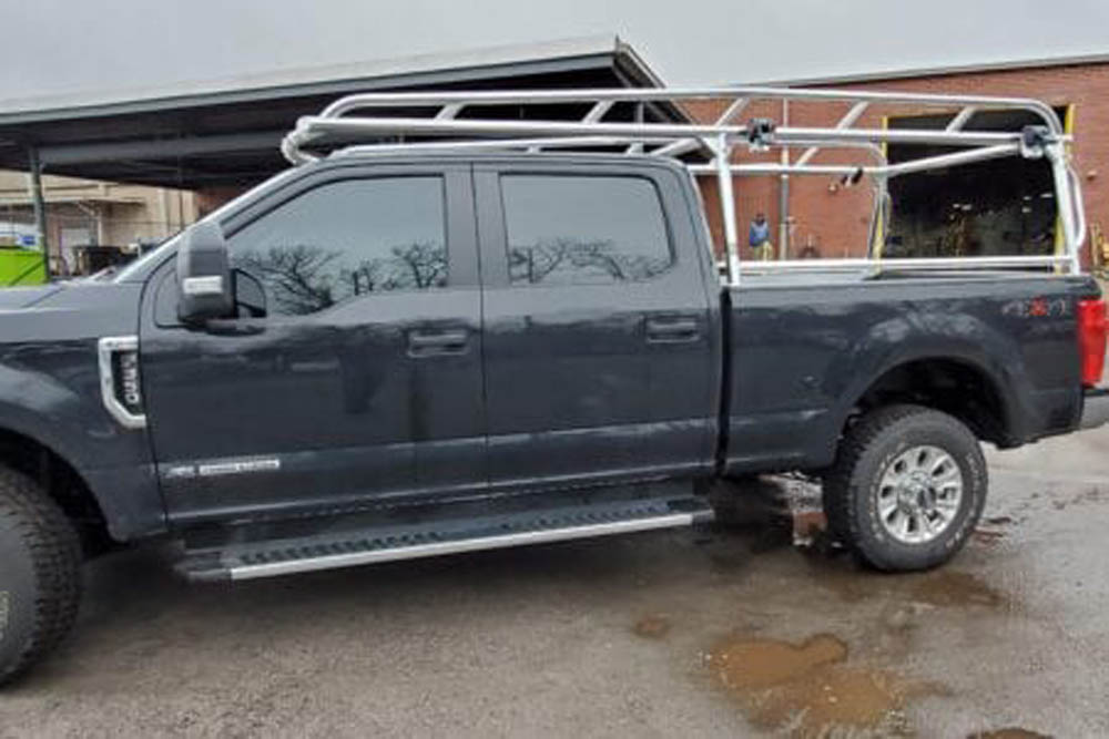 Custom F-350 Ladder Rack