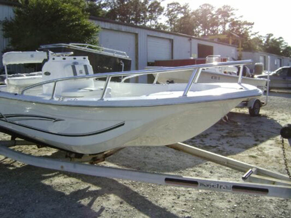 Bow Rail For Carolina Skiff