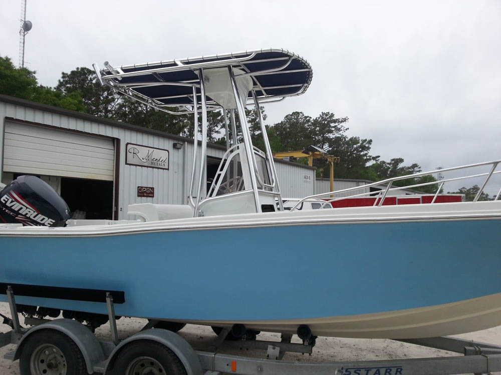 Canvas T Top For Mako Custom Aluminum Boat T Top