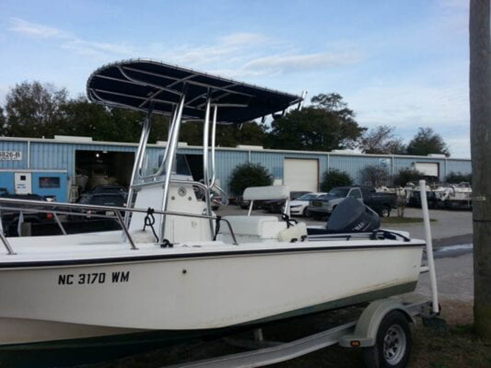 T Top for Edgewater Boat