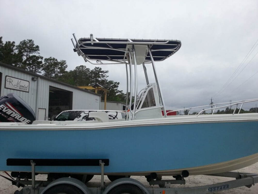 Canvas T Top For Mako Custom Aluminum Boat T Top