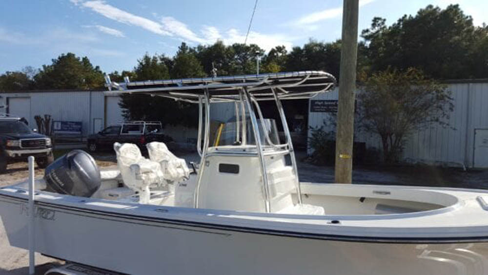 Custom Aluminum Boat Top