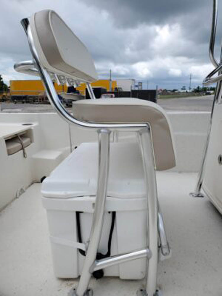 Custom Boat Seat with Cushions