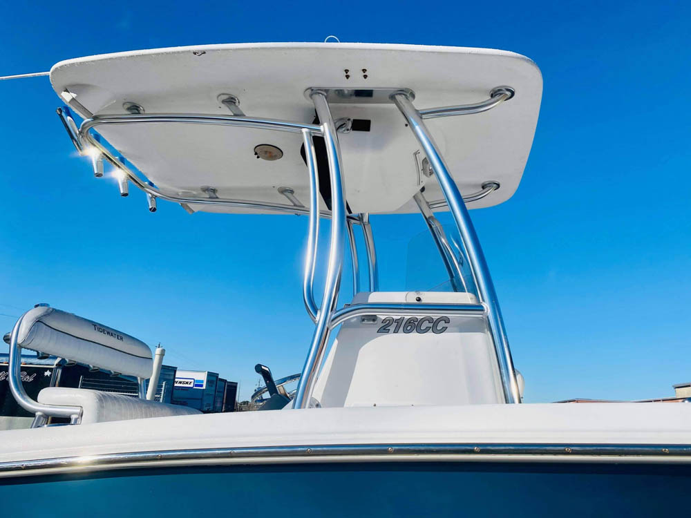 Aluminum Hardtop Frame For Tidewater Boat