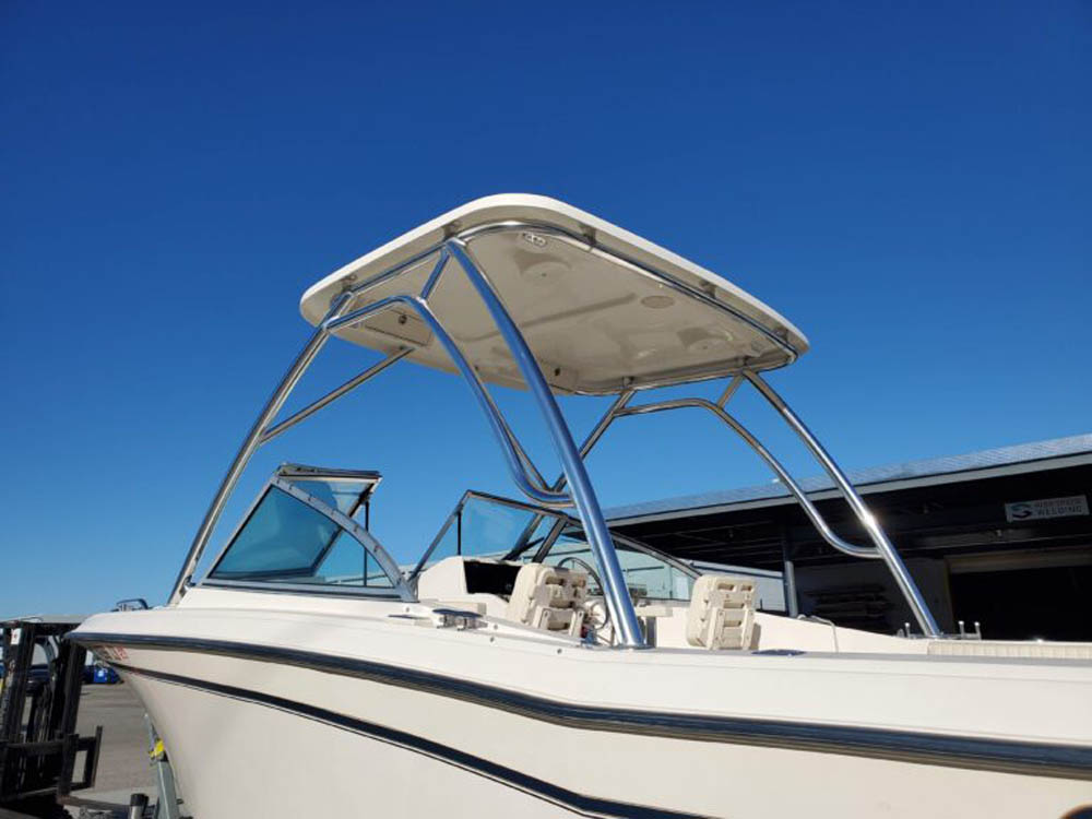 Hardtop For Dual Console Grady White Boat Highspeed Welding