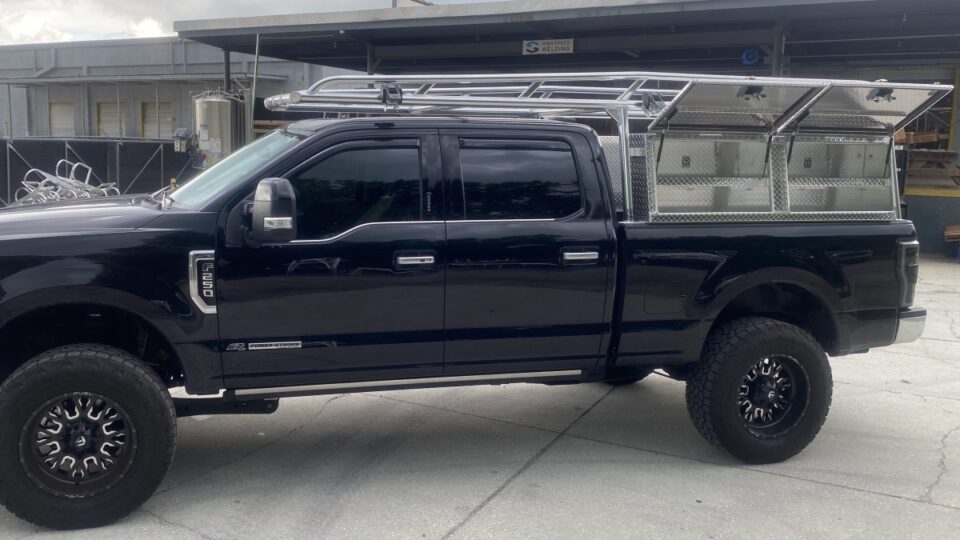 Ryder Rack WELD Topsider Combo on Ford F-250