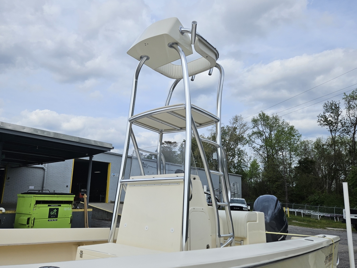 full boat shot showing tower on Jones Brothers Cape Fisherman